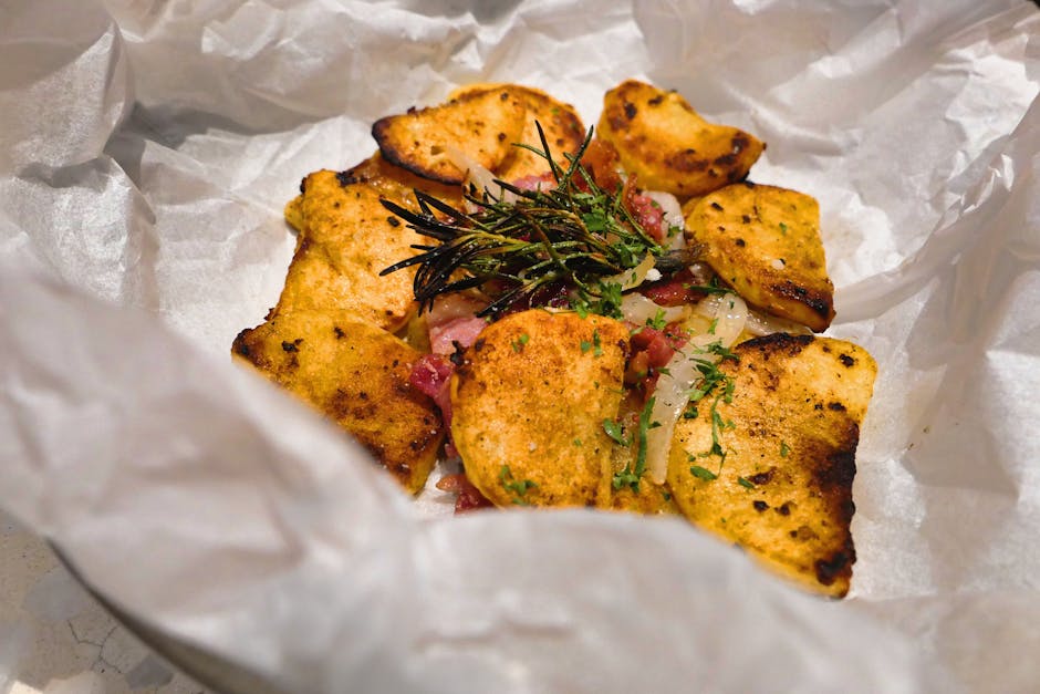 Pommes de Terre en Papillote