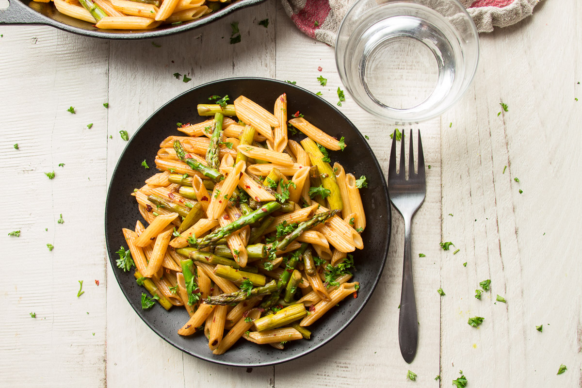 Pasta with Creamy Mushroom Sauce